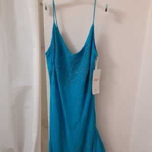 A Beautiful Blue Beaded Dress💙